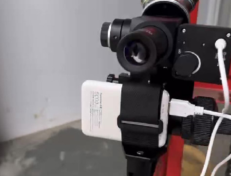 現(xiàn)場(chǎng)金相顯微鏡吸附中23mm的管子現(xiàn)場(chǎng)檢測(cè)